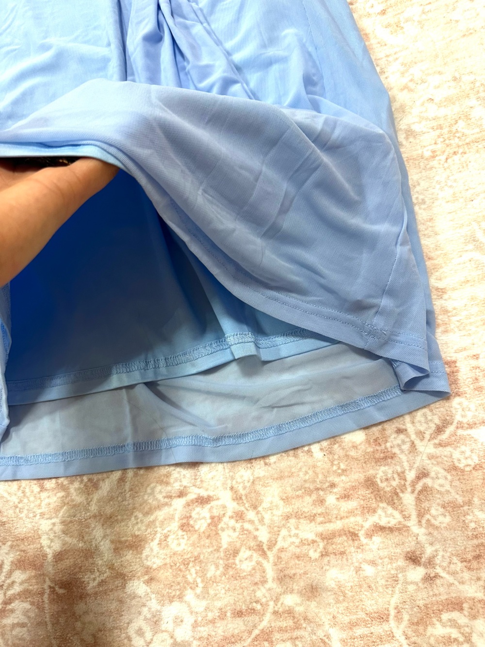 NWT 🩵 Twist Front Light Blue Dress - Picture 13 of 13
